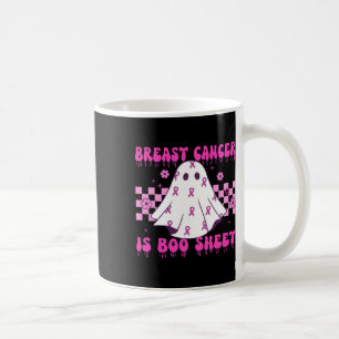 Cancer Is Boo Sheet Halloween  Coffee Mug
