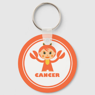 Cancer is my zodiac sign key ring