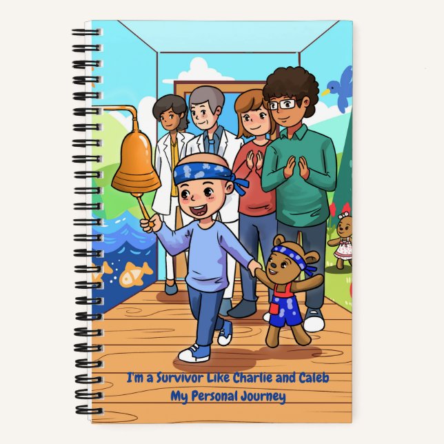 Cancer Journal Black Back Diary (Front)