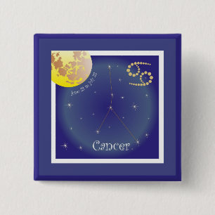 Cancer June 22 to July 22 Buttons