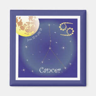 Cancer June 22 to July 22 Magnet