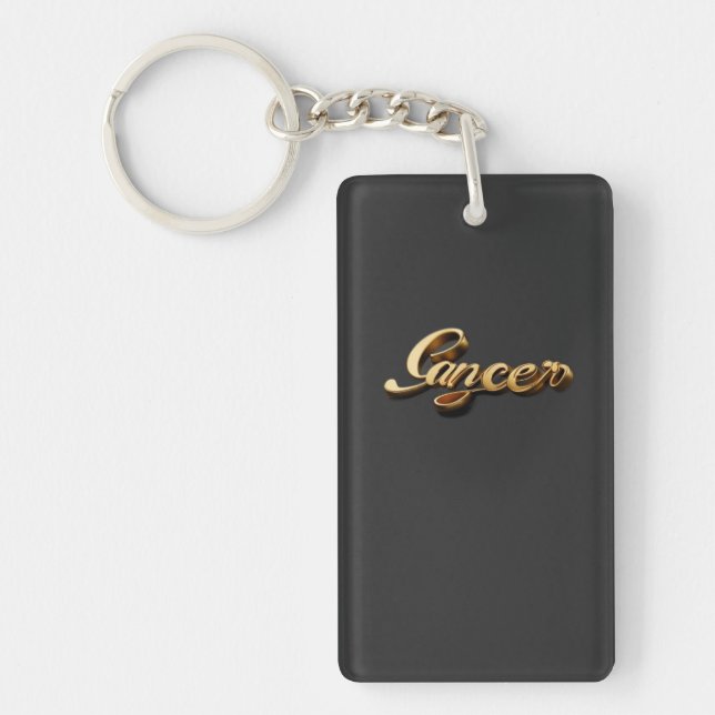 Cancer Key Ring (Front)