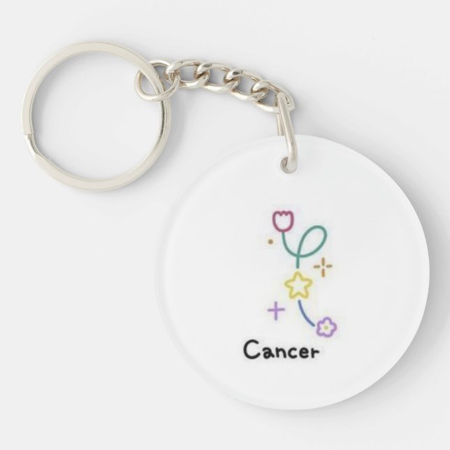 Cancer Keychain (Front)