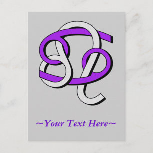 Cancer & Leo PGy Postcard