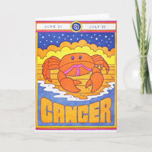 Cancer Letterpress Card