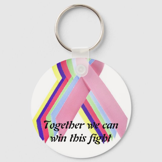 Cancer Logo Key Ring (Front)
