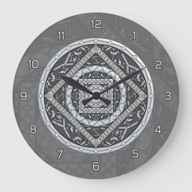 Cancer Mandala Clock (Front)