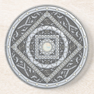 Cancer Mandala Coaster
