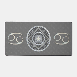 Cancer Mandala Desk Mat