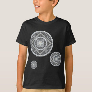 Cancer Mandala Kid's and Baby Dark Shirt