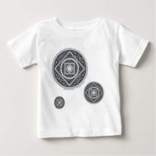 Cancer Mandala Kid's and Baby Light Shirt