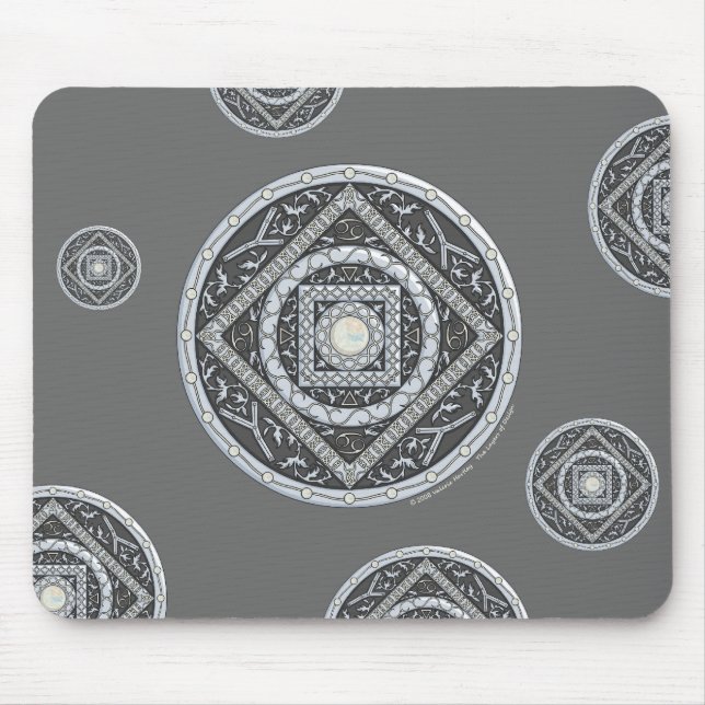 Cancer Mandala Mousepad (Front)