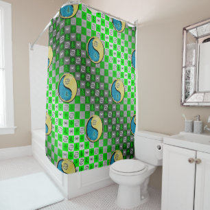 Cancer & Metal Goat Shower Curtain