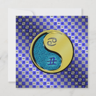 Cancer & Metal Ox Card