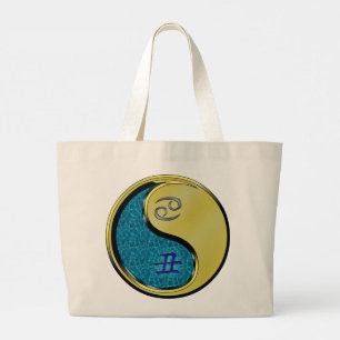 Cancer & Metal Ox Large Tote Bag