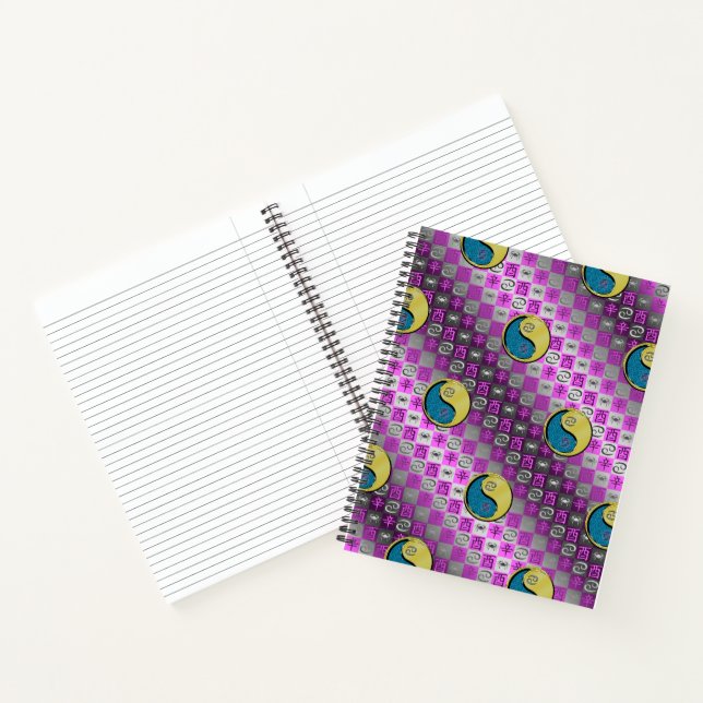 Cancer & Metal Rooster Notebook (Inside)