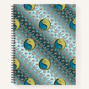Cancer & Metal Snake Notebook