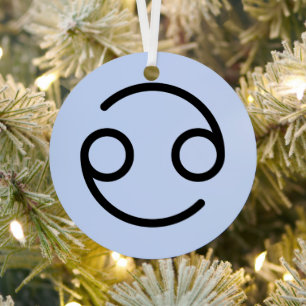 Cancer Metal Tree Decoration