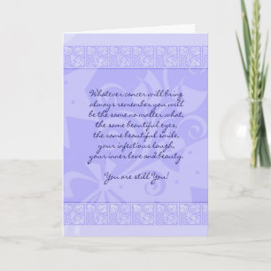 Cancer Patient Encouragement Card