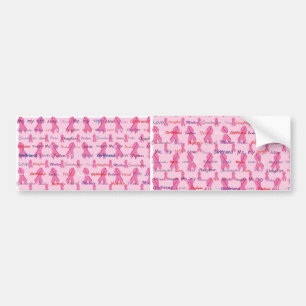 Cancer-PAttern Bumper Sticker