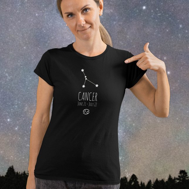 Cancer | Personalised Zodiac Constellation T-Shirt (Creator Uploaded)