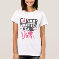 Cancer Picked The Wrong Diva | Awareness Quote