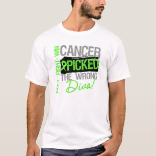 Cancer Picked The Wrong Diva Non-Hodgkins Lymphoma T-Shirt