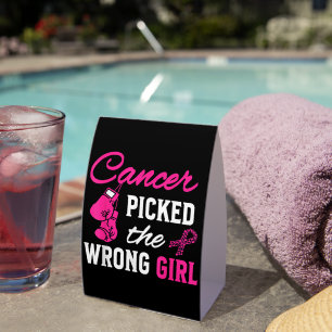 Cancer Picked the Wrong Girl Awareness