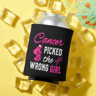 Cancer Picked the Wrong Girl Awareness Can Cooler