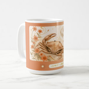Cancer Pimpernel Art Nouveau Mug