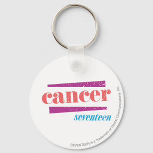 Cancer Pink Key Ring