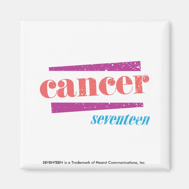 Cancer Pink Magnet (Front)