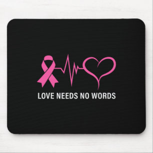 Cancer Pink Ribbon Cancer Awareness Mouse Pad
