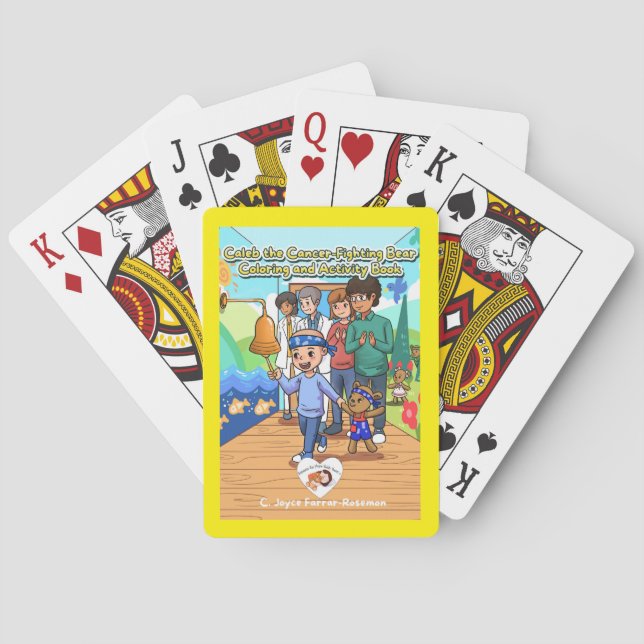 Cancer Playing Cards for Kids (Back)