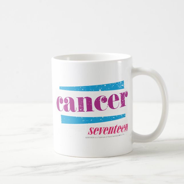Cancer Purple Coffee Mug (Right)