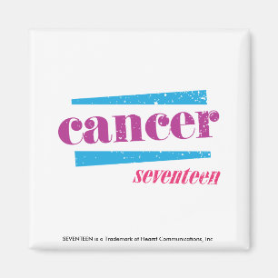 Cancer Purple Magnet