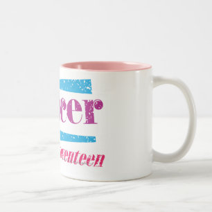 Cancer Purple Two-Tone Coffee Mug