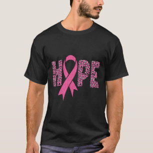 Cancer Rainbow In October We Wear Pink Hope Suppor T-Shirt
