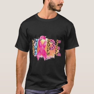 Cancer Rainbow In October We Wear Pink Hope Suppor T-Shirt