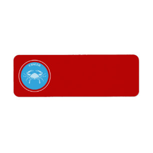 Cancer Return Address Label