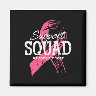 Cancer Ribbon Support Squad Awareness Men Women Ki Magnet