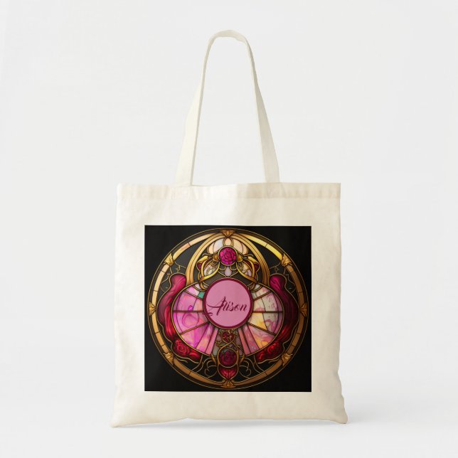 Cancer Ruby Radiance Tote Bag (Front)