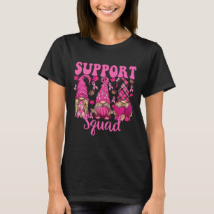 Cancer Shirt For Women Gnomes Support Squad Gnomie