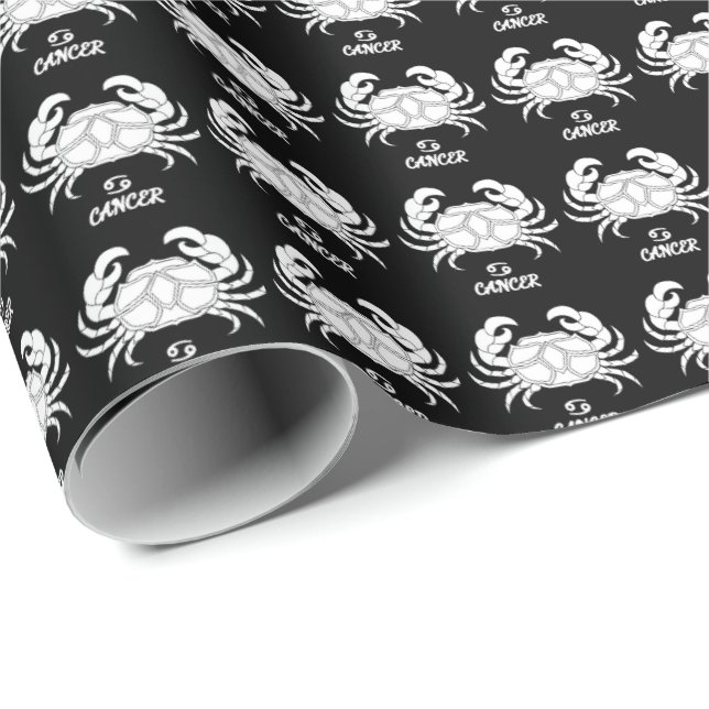 Cancer Silhouette Wrapping Paper (Roll Corner)