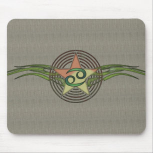 Cancer Star Mouse Pad