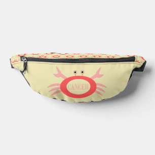 Cancer Star Sign Crab Bum Bags