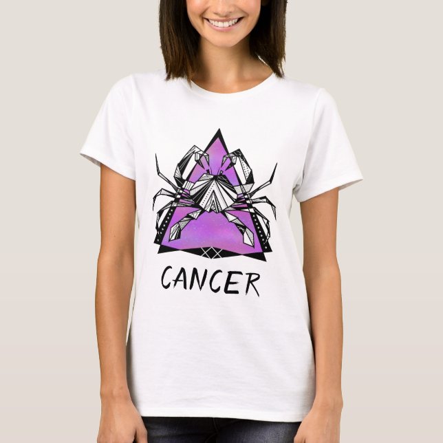 cancer star sign crab T-Shirt (Front)