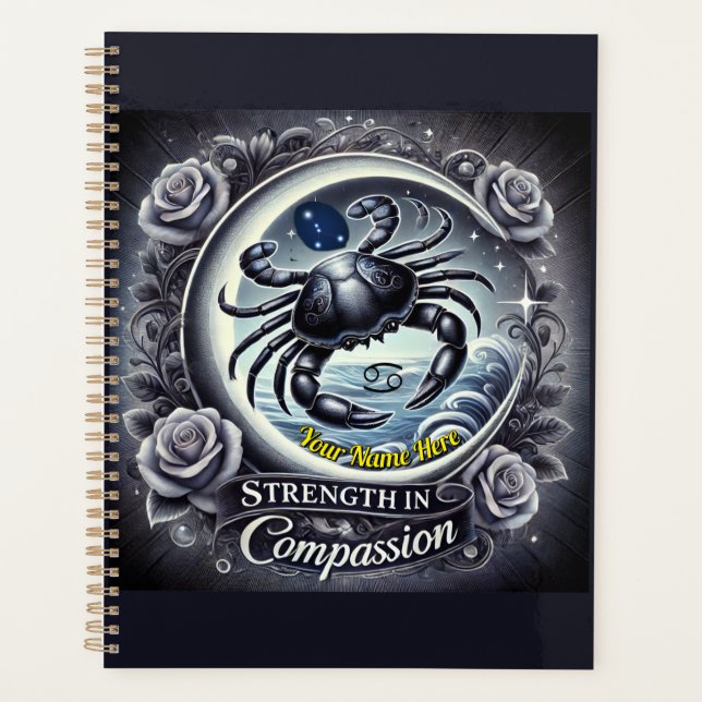 Cancer “Strength in Compassion” Planner  (Front)