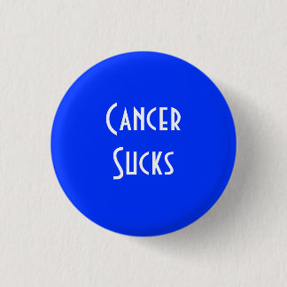 Cancer Sucks: Colon Cancer 3 Cm Round Badge