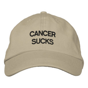 Cancer Sucks! Embroidered Hat